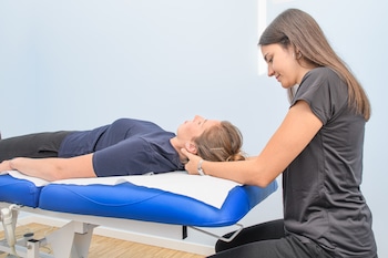 patient getting chiropractic coverage
