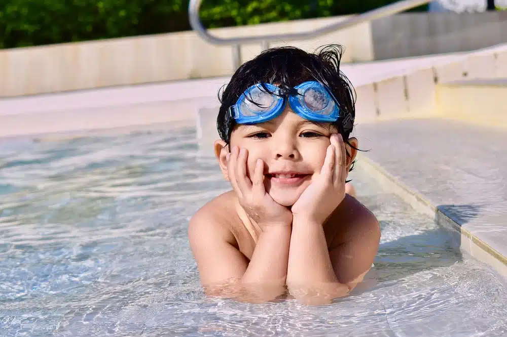 Boy smiling
