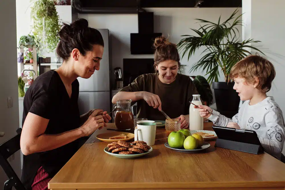 Lesbian family